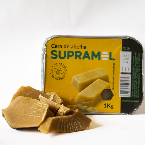 Cera De Abelha Pura 1Kg - Supramel - Imagem 3