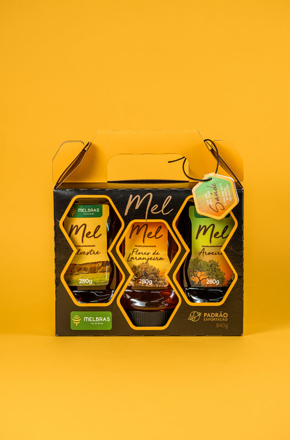 Kit com Três Floradas - 840g - Melbras - Imagem 4