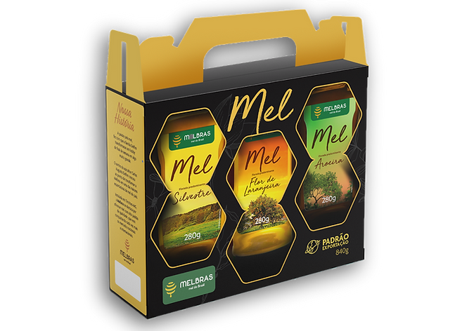 Kit com Três Floradas - 840g - Melbras - Imagem 2