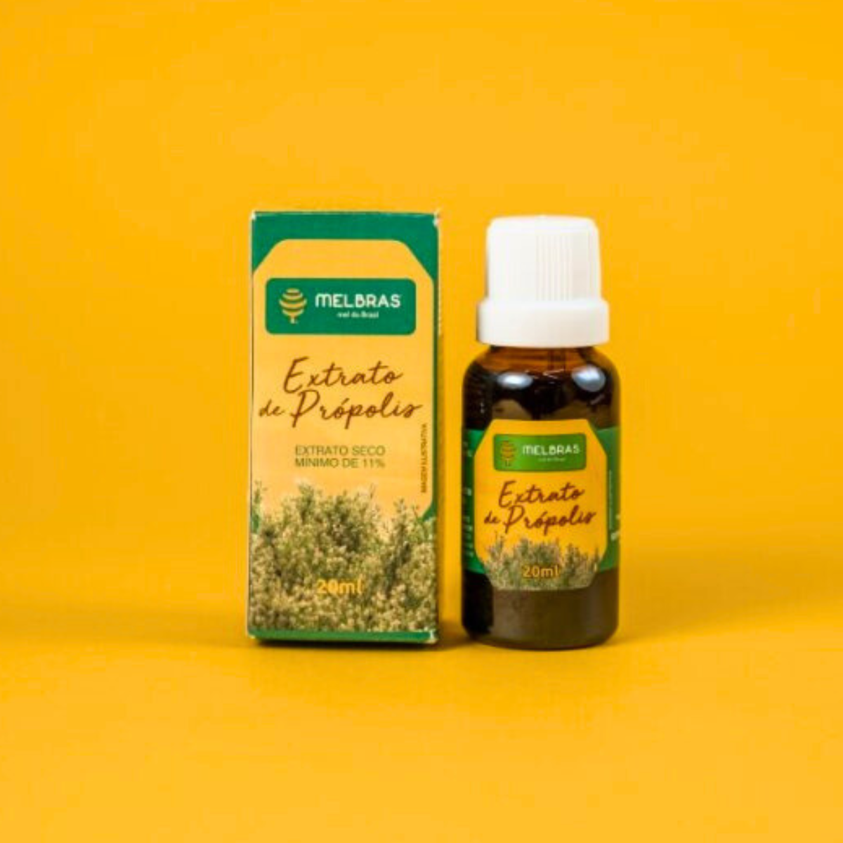 Extrato de Própolis Marron 20ml - Melbras - Imagem 3