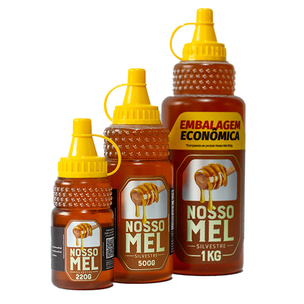 Mel Puro Silvestre Bisnaga 220G – Nosso Mel - Imagem 4