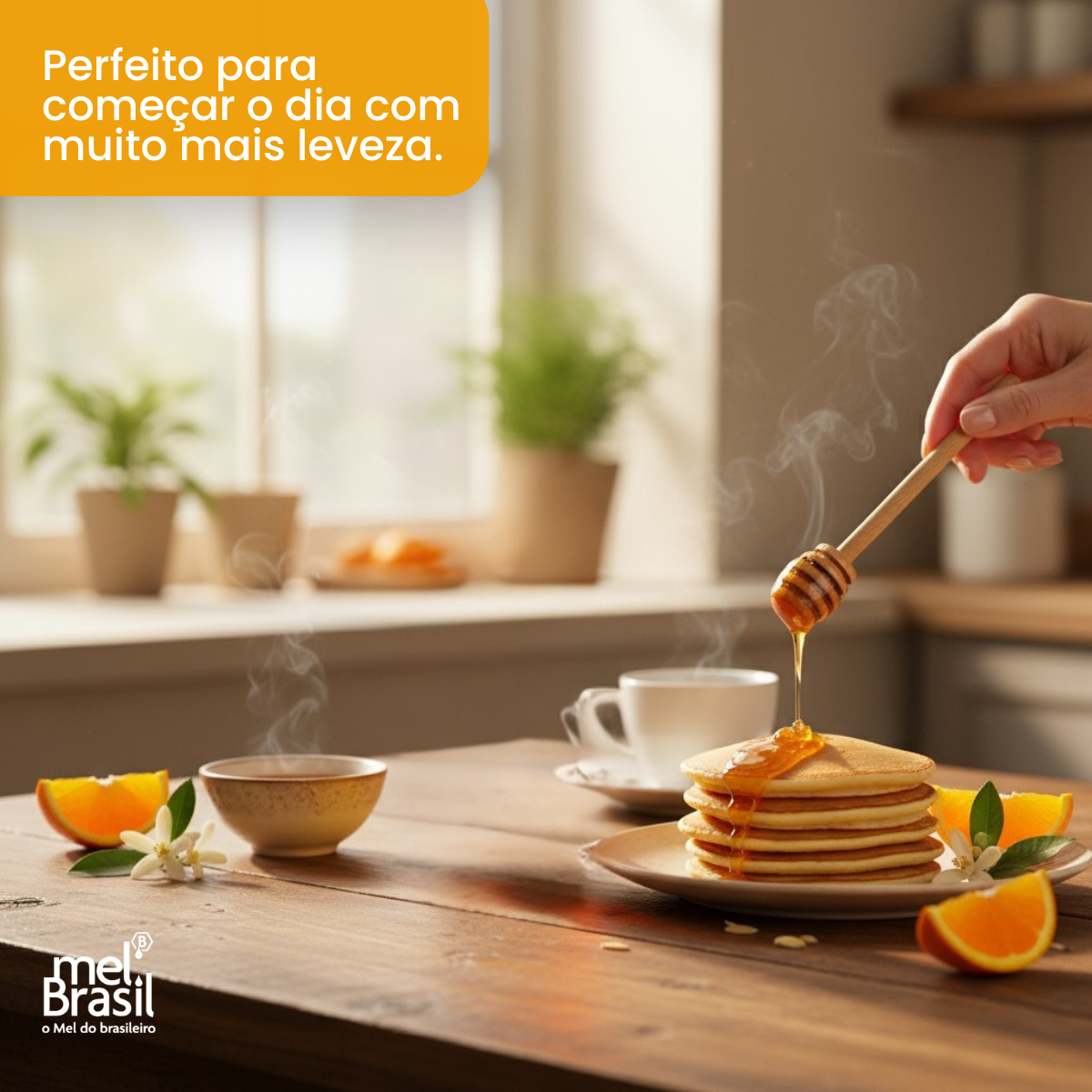 Mel De Flores De Laranjeira 300g - Melbras (linha Mel Brasil) - Imagem 4